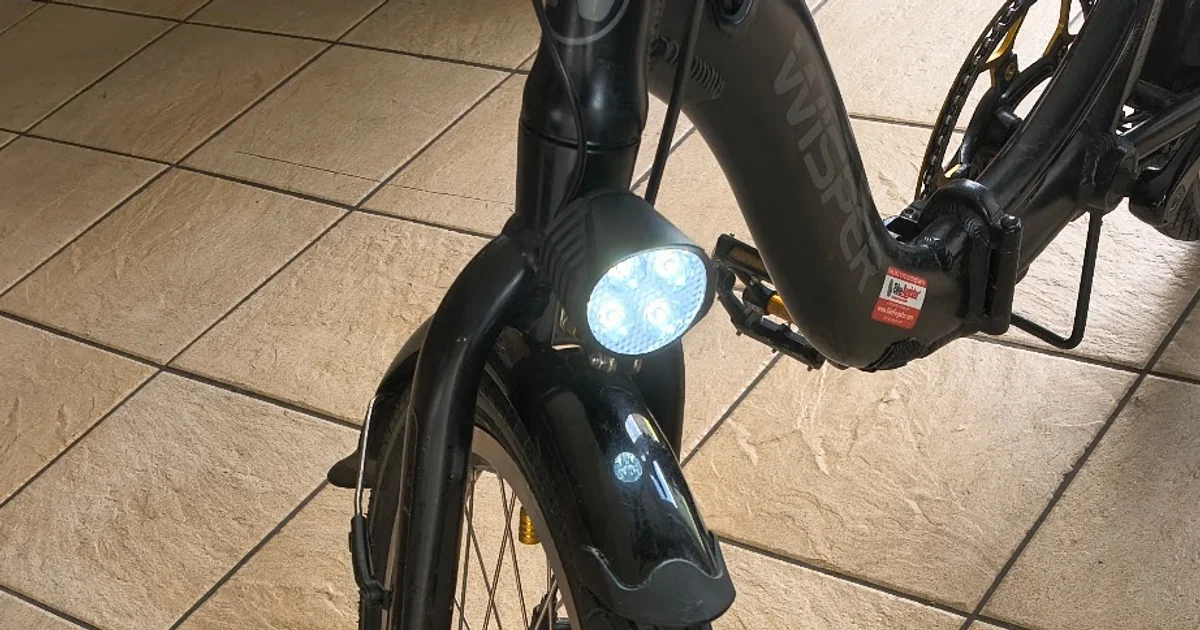 Fixing the Lights on My Wisper 806 eBike (and Bypassing a Blown Controller)